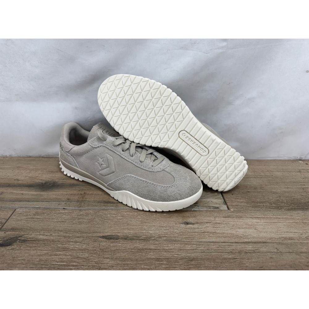 Converse Run Star Trainer OX Papyrus Egret Suede Sneakers A13058C Womens 6.5‎ - Picture 5 of 8